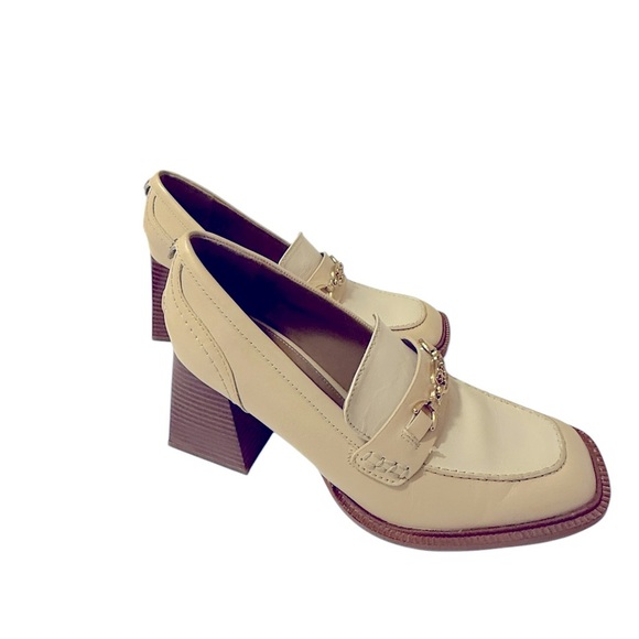 Quincy Womens Square Toe Loafer Heels in new conditions - Picture 15 of 16